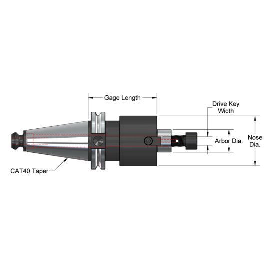 Picture of AB Tools Shell 700 Parallelogram 90.0°, Face Mill Shell1.5000 Positive 7.0000 177.80mm Cutter Dia